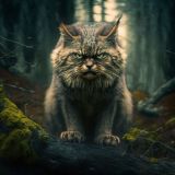 ЛЕСНОЙ КОТ В ГРУППЕ