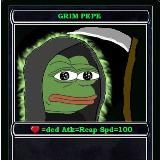 GRIM PEPE / crypto / nft / bitcoin