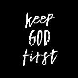 KEEPGODFIRST