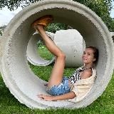 У Лены на даче