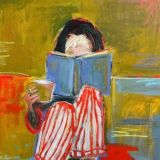 علىٰ رَّفُّ الكُتب