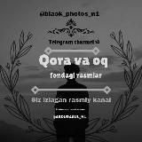 Qora va oq fondagi rasmlar
