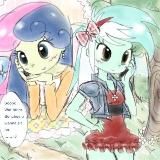 🪐🪐 ー！ Laura and Minty ！、