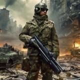 Человек с автоматом