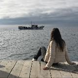 Девочка с Байкала на берегу Японского моря 🌊