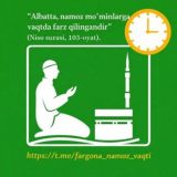FARG'ONA NAMOZ VAQTLARI
