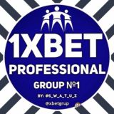 1XBET PROFESSIONAL GROUP №1🔰🔰🔰 Official Group