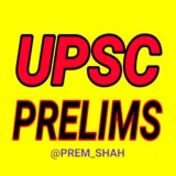 UPSC PRELIMS