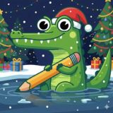 Речной Крокодил с Рисунками!