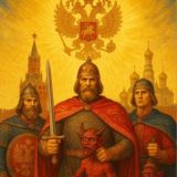 Три богатыря и Черти с хутора