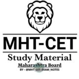 MHT CET EXAM NOTES