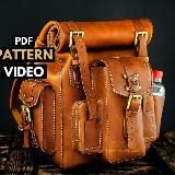 Рюкзаки/выкройки для кожи pdf