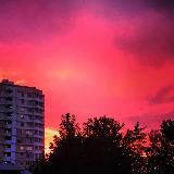 Малиновый закат🥀