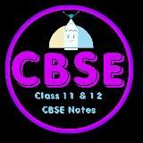 CBSE Class 11 12th Science Notes