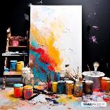 Холст и краски 🎨