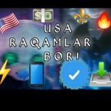 Usa raqamlar bor!✳