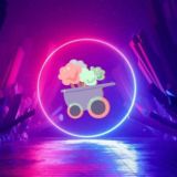 Тележка со сладостями🍭🍬🍫