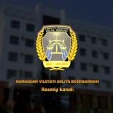 Namangan viloyati adliya boshqarmasi yangiliklari