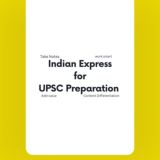 Indian Express for UPSC by CSE Topper