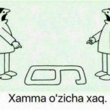 ஜ۩۞۩ஜ ❤Xamma o'zicha xaq✌️❤ ❥❥❥ ஜ۩۞۩ஜ