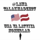 Usa🇺🇸 va Latviya🇱🇻 nomer bozori