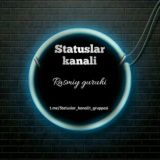Statuslar_kanali rasmiy gruppasi