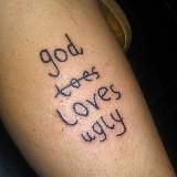 god loves ugly 🧘‍♀️