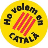 Ho volem en català