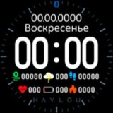 Циферблаты Haylou LS05, BQ Watch 1.0, Imilab KW66, Eggel Tempo 2, Rogbid GT 2, Lemfo LF28, Lemfo LF29, Cubot N1, TicWatch GTX