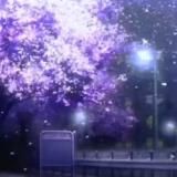 Anime wallpaper, striped