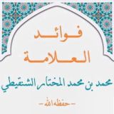 فوائد العلامة الشنقيطي