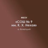 МБОУ "СОШ 9 ИМ.К.Х.НЕХАЯ" А.ВОЧЕПШИЙ