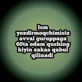 Ismlarga rasmlar gruppa